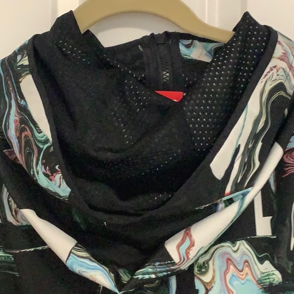 Nike Abstract Patterned Hoodie Sz XL - Picture 4 of 11